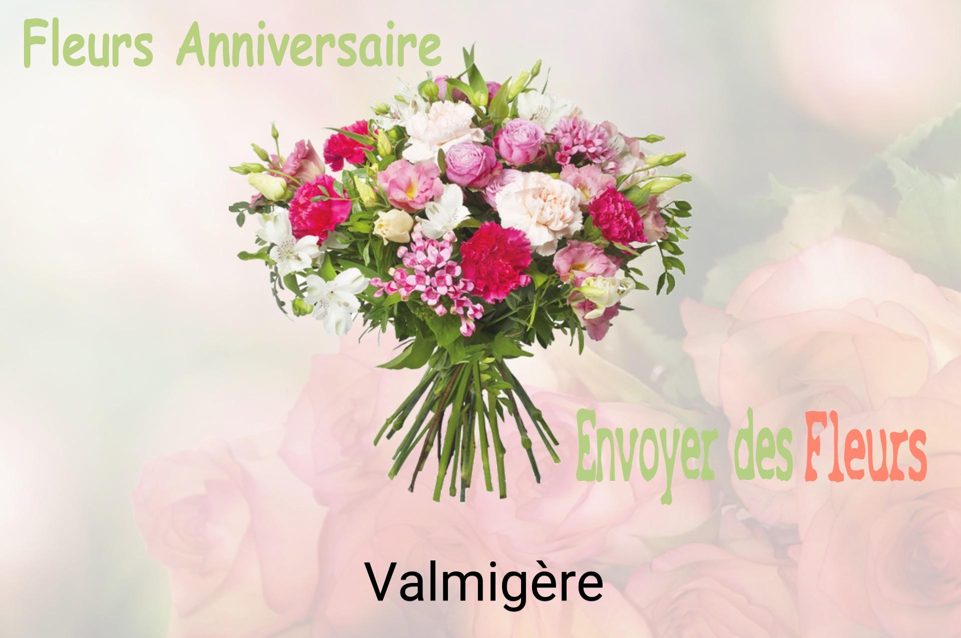 Bouquet de fleurs d’anniversaire livré à Valmigère